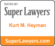 Rated by Super Lawyers - Kurt M. Heyman